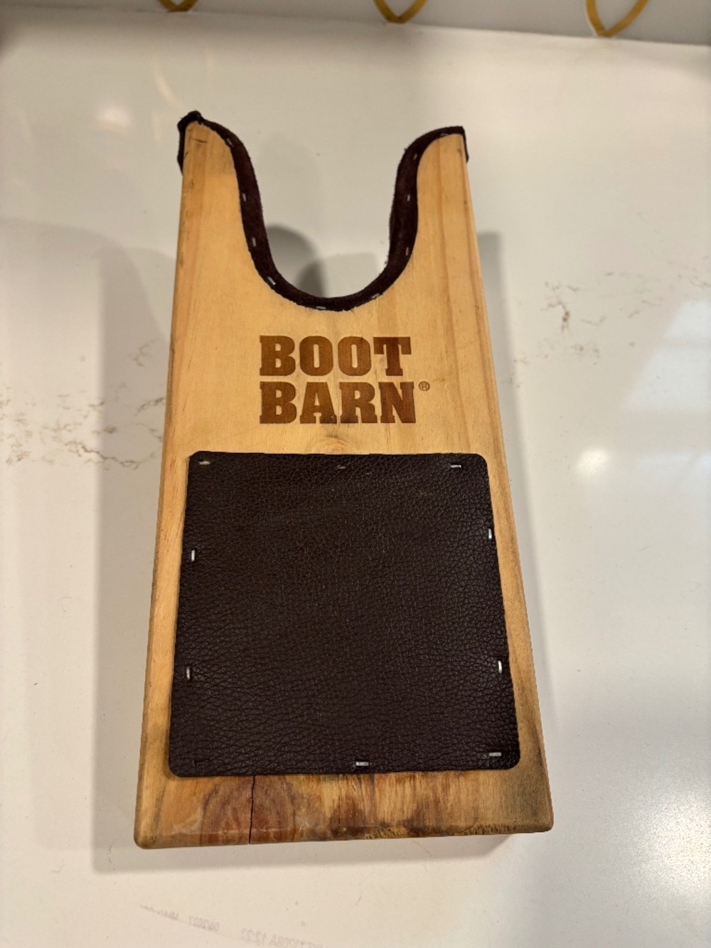 Boot Barn Remover Puller Jack Wooden Pine Unisex Cowboy Worker Farmer 12" x 5"